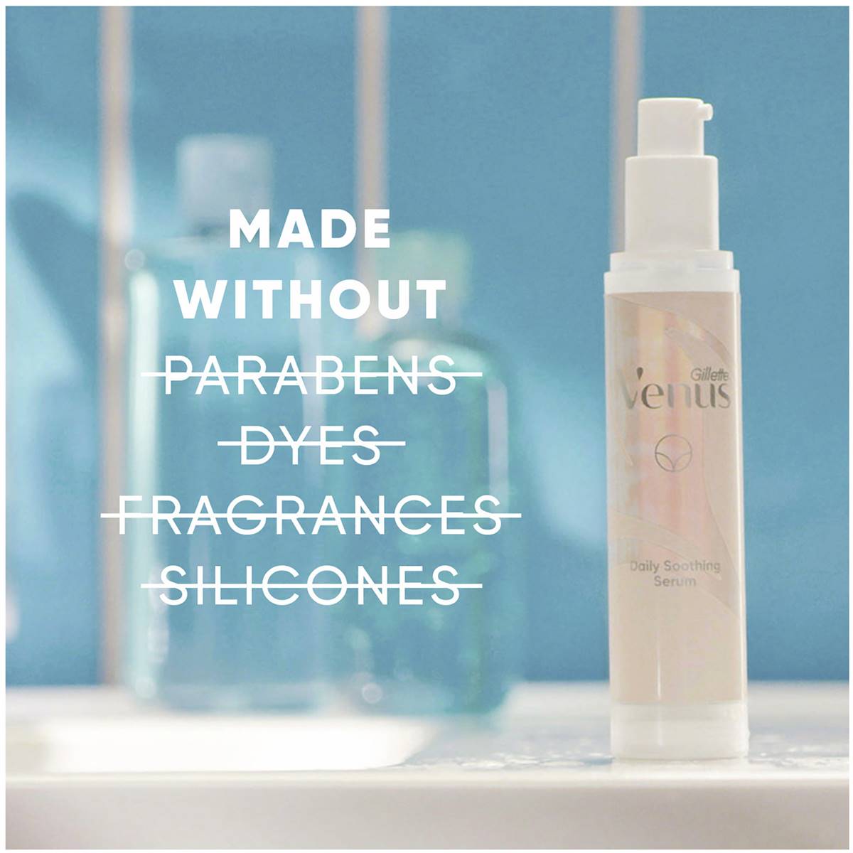 Gillette Venus Daily Soothing Serum For Pubic Hair & Skin 50ml Woolworths