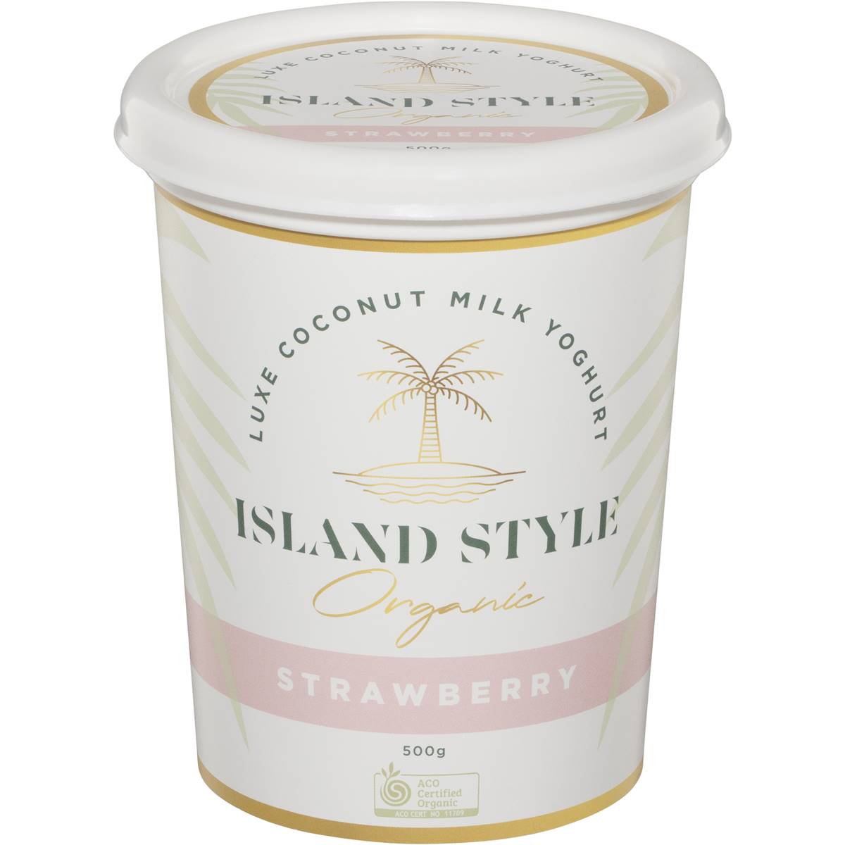 Nakula Island Style Organic Coconut Milk Yoghurt Strawberry