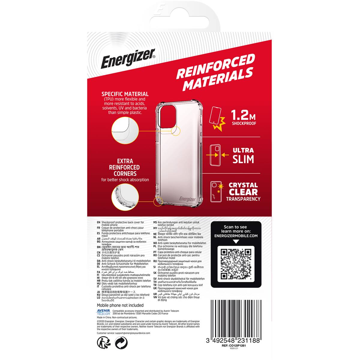 Energizer Phone Case Iphone 12 / 12 Pro Each Woolworths