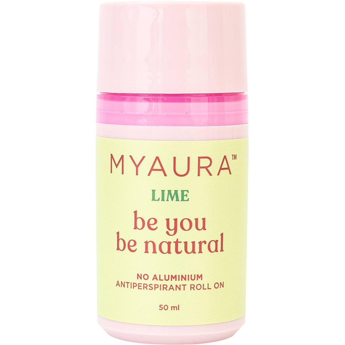 Myaura Antiperspirant Roll On Deodorant Lime 50ml Woolworths