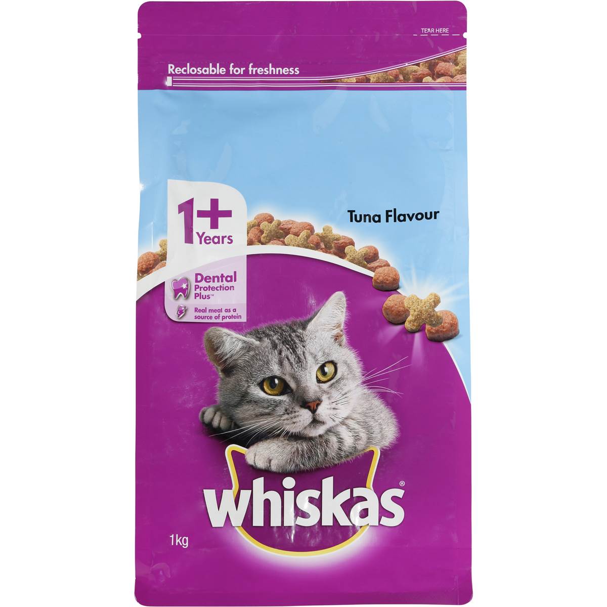 Whiskas Adult Cat Food Ocean Fish 1kg Woolworths
