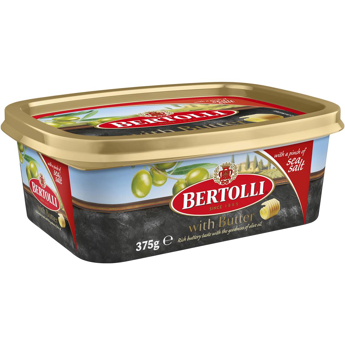 Bertolli With Butter 375g Woolworths