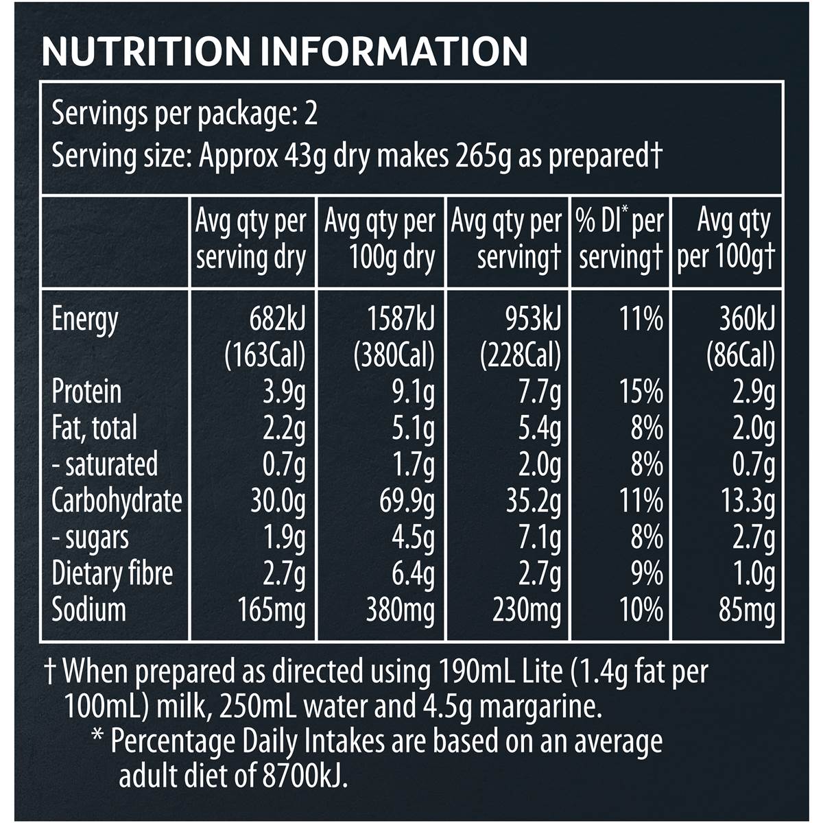 Continental Smashed Sensations Green Pea & Broccoli Potato Mash Serves