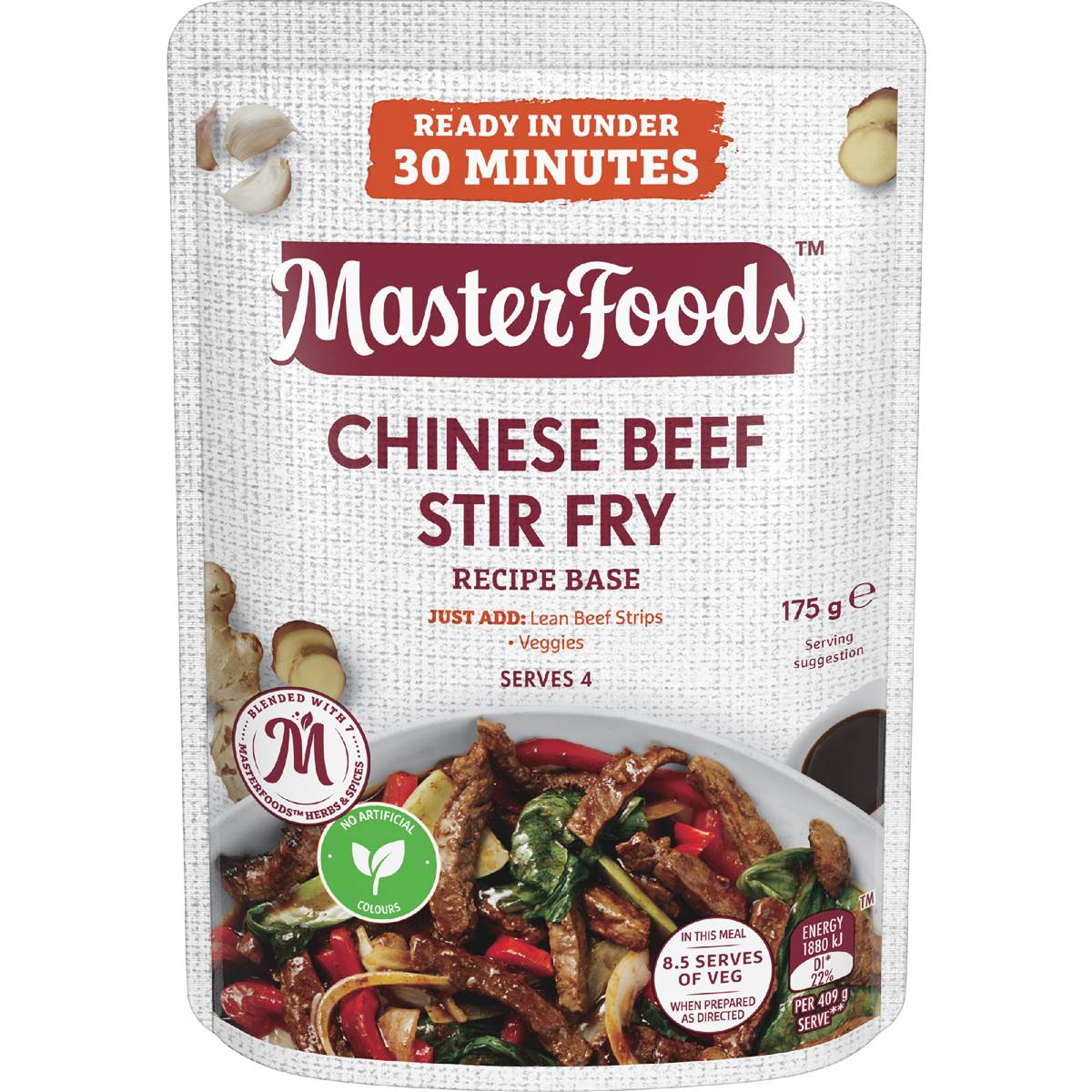 Masterfoods Chinese Beef Stir Fry Recipe Base 175g Woolworths