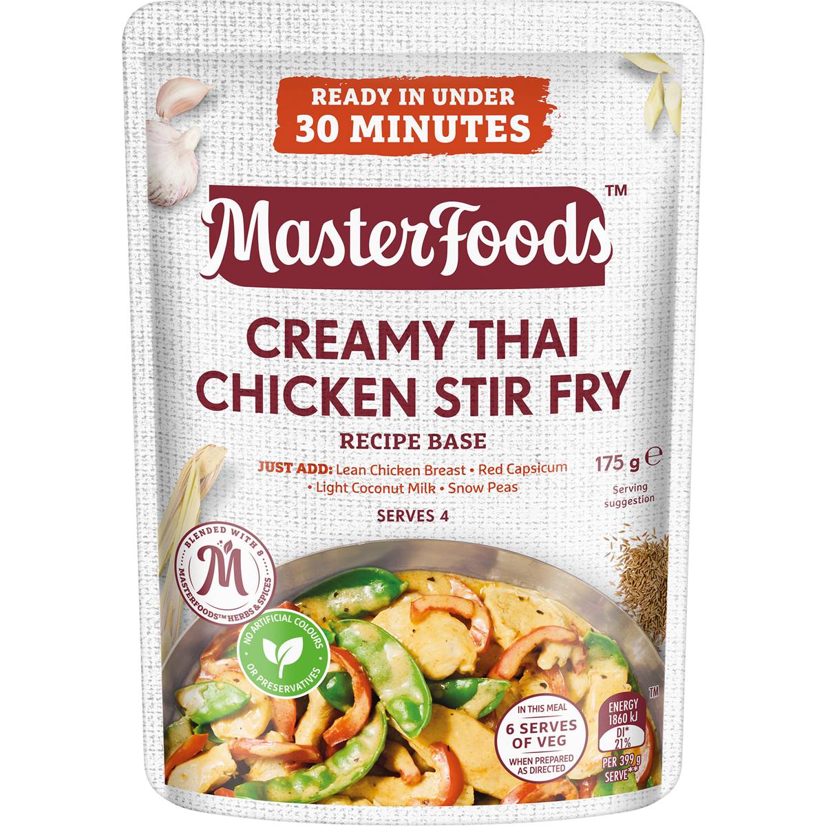 Masterfoods Creamy Thai Chicken Stir Fry