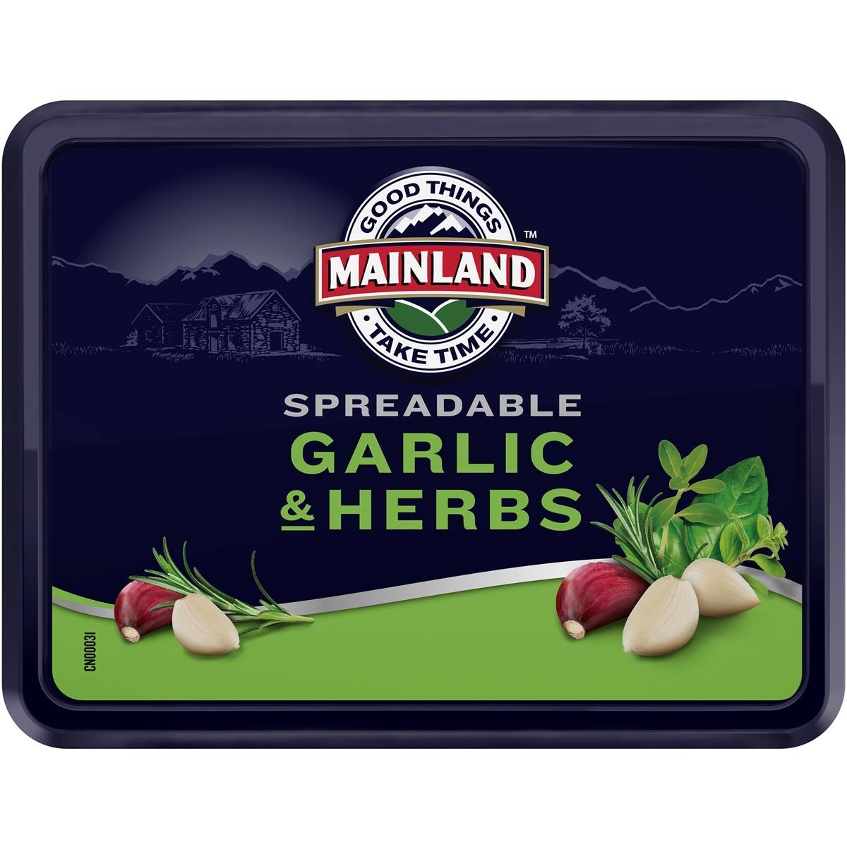 Mainland Spreadable Garlic & Herbs Butter Blend 225g Woolworths