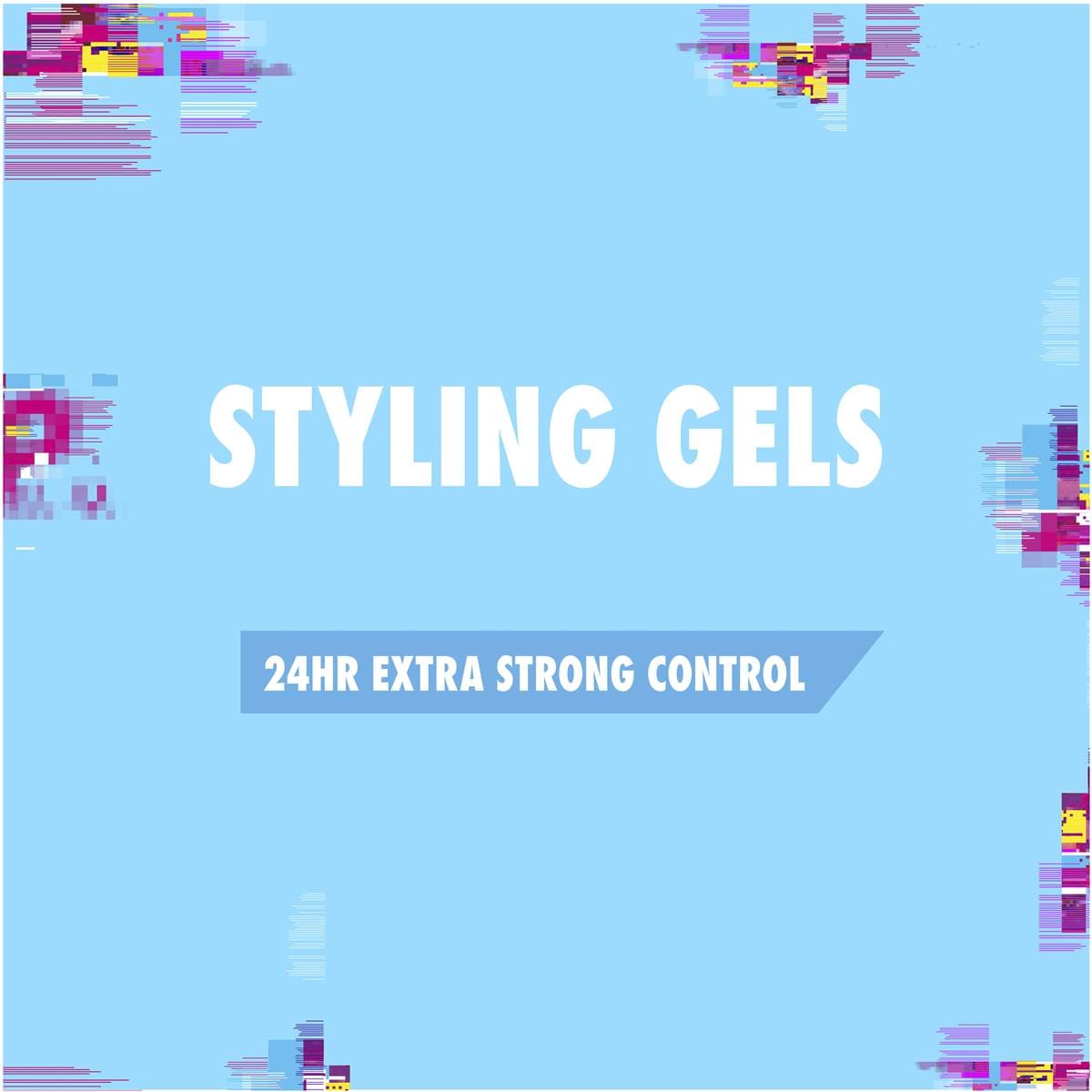 Vo5 Styling Gel Tub Mega Hold 250g Woolworths