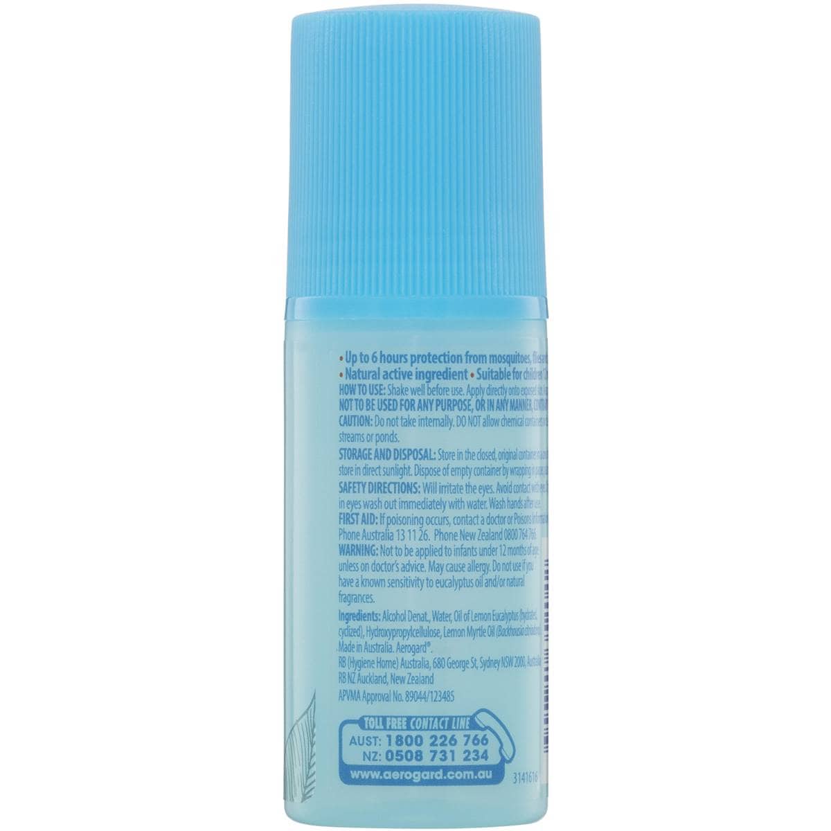 Aerogard Naturals Insect Repellent Roll On 50ml Woolworths