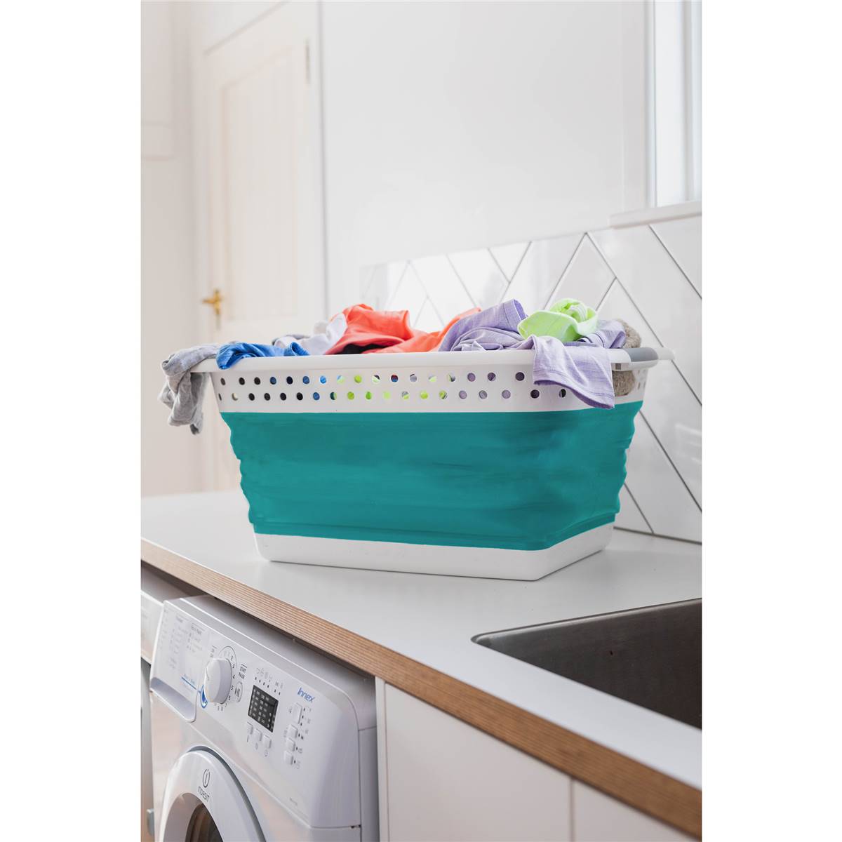 Seymours Collapsible Laundry Basket 37l Woolworths