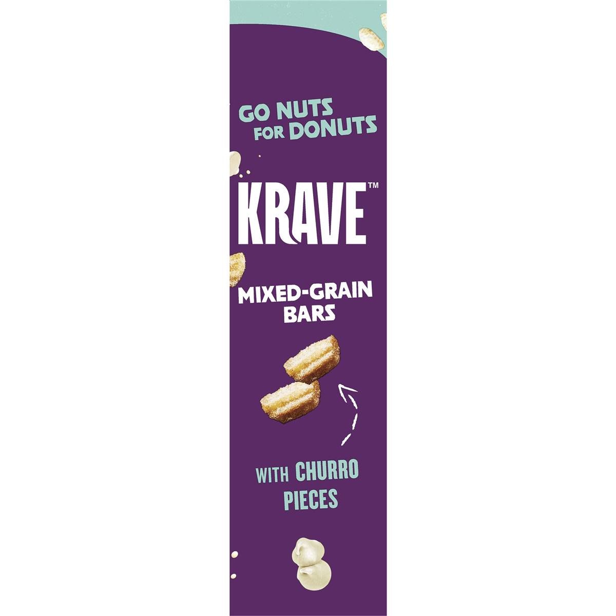 Krave Go Nuts For Donuts Mixed Grain Snack Bars 5 Pack Woolworths