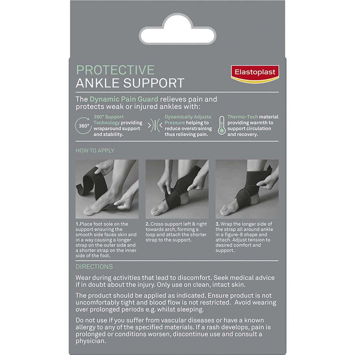 Elastoplast Adjustable Ankle Support For Ankle Support & Injuries Each Woolworths