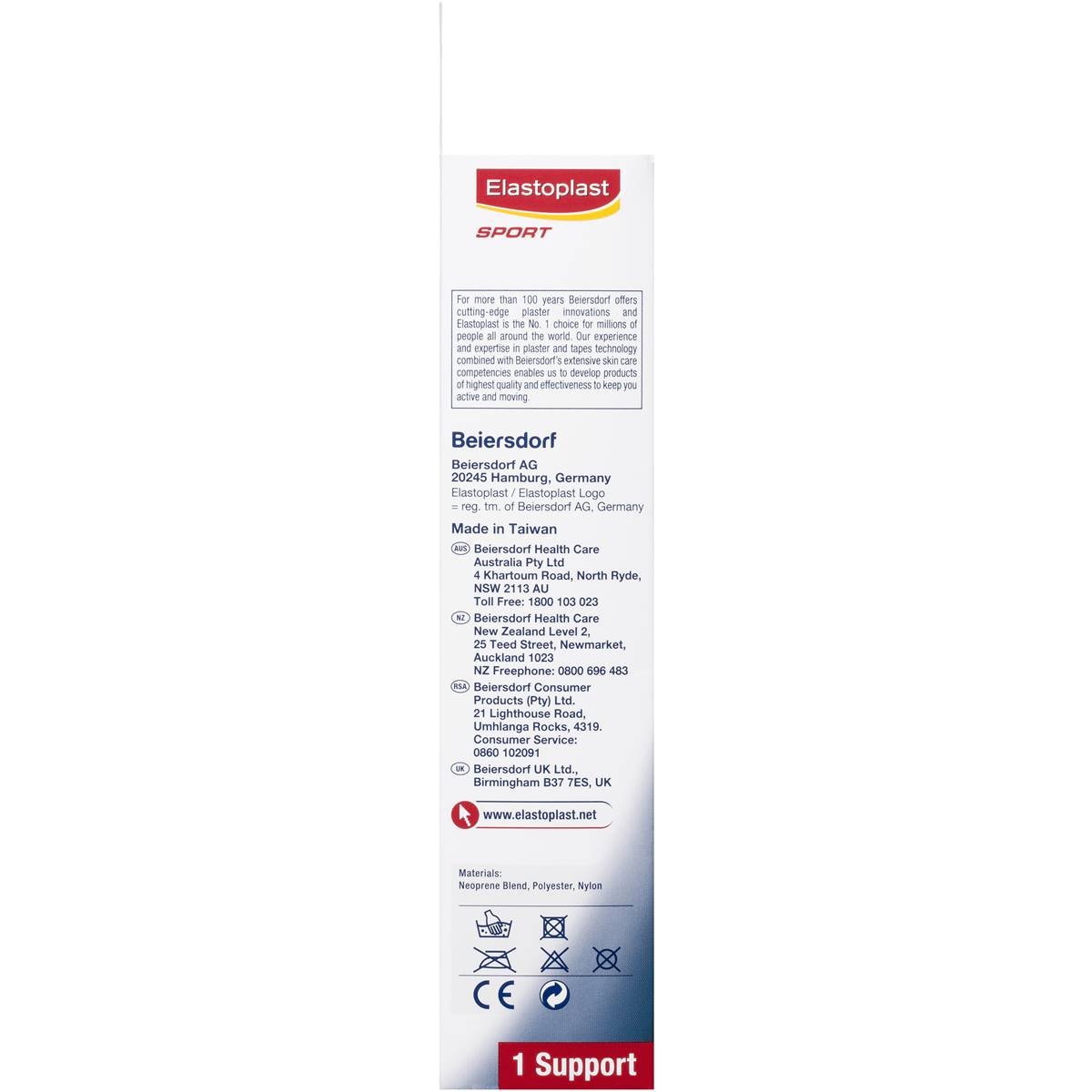 Elastoplast Adjustable Ankle Support For Ankle Support & Injuries Each Woolworths