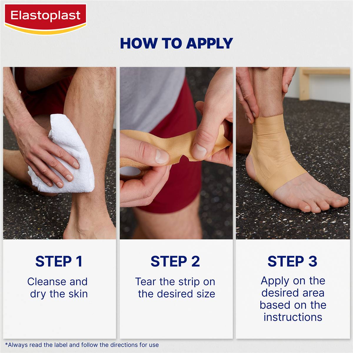 Elastoplast Rigid Strapping Tape For Prevention & Support 15m Each