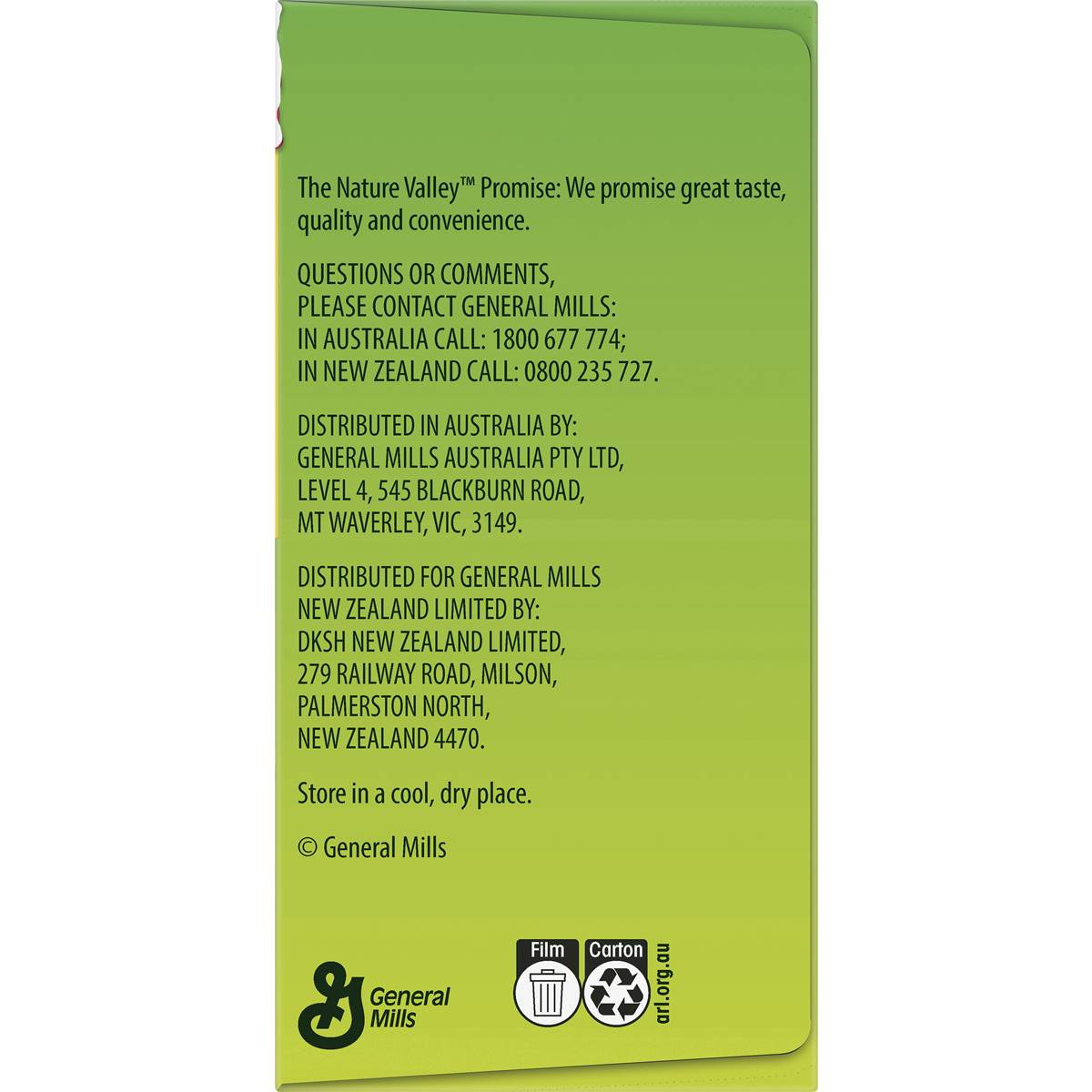 Nature Valley Crunchy Oats & Honey Granola Bars 12 Pack Woolworths