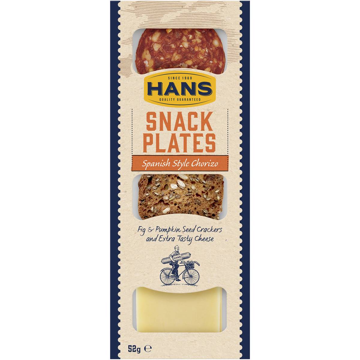 Hans Snack Plates Spanish Style Chorizo