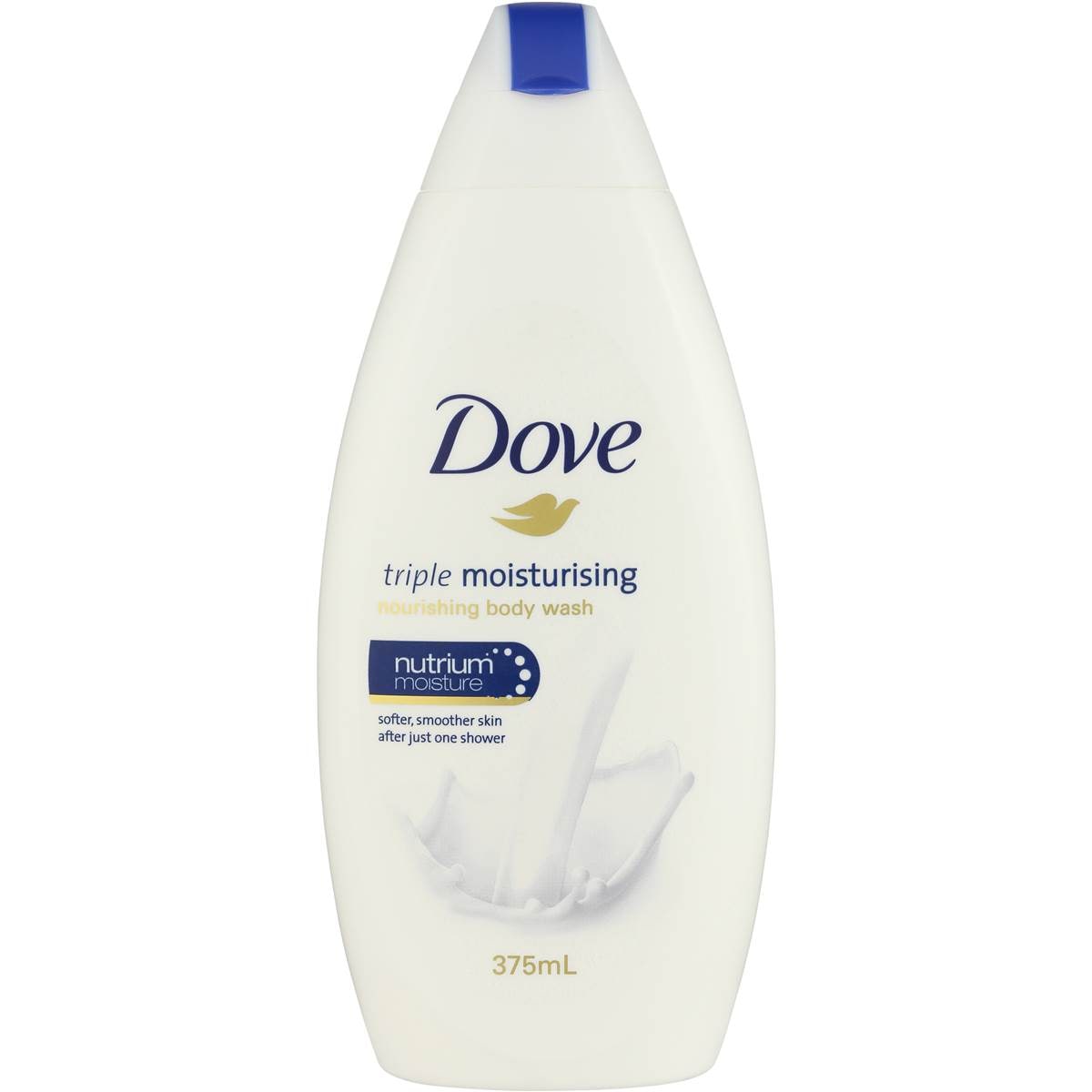 Dove Body Wash Triple Moisturising 375ml Woolworths
