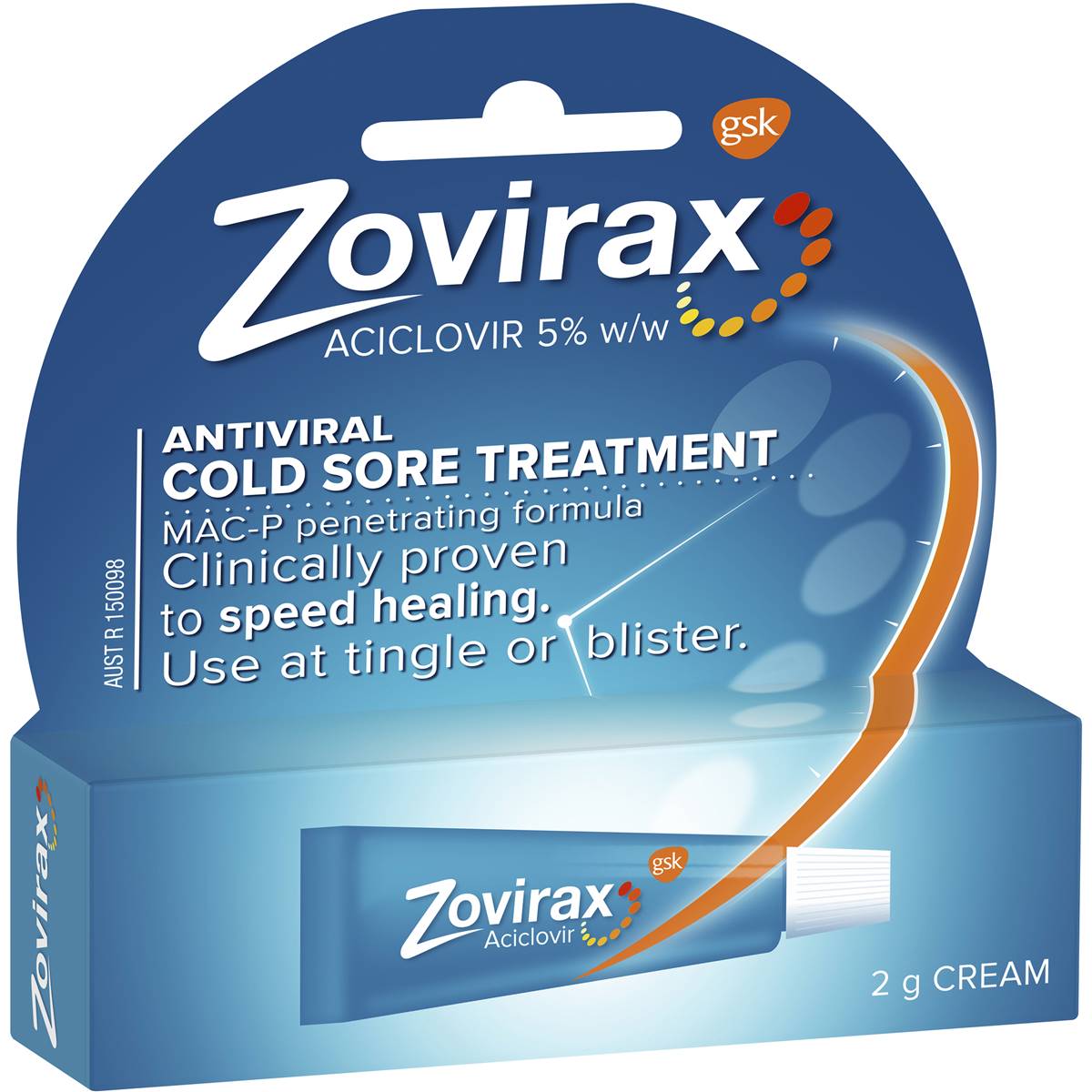 Zovirax Cold Sore Cream 2g | Woolworths