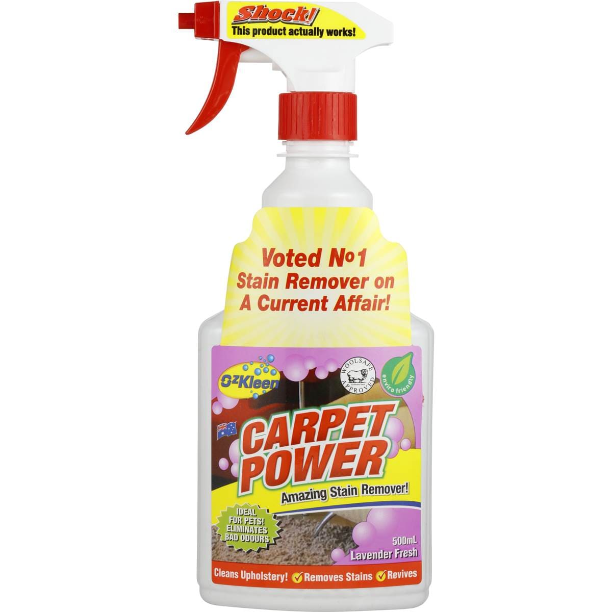 Ozkleen Floor Carpet Cleaner Lavender 500ml Woolworths