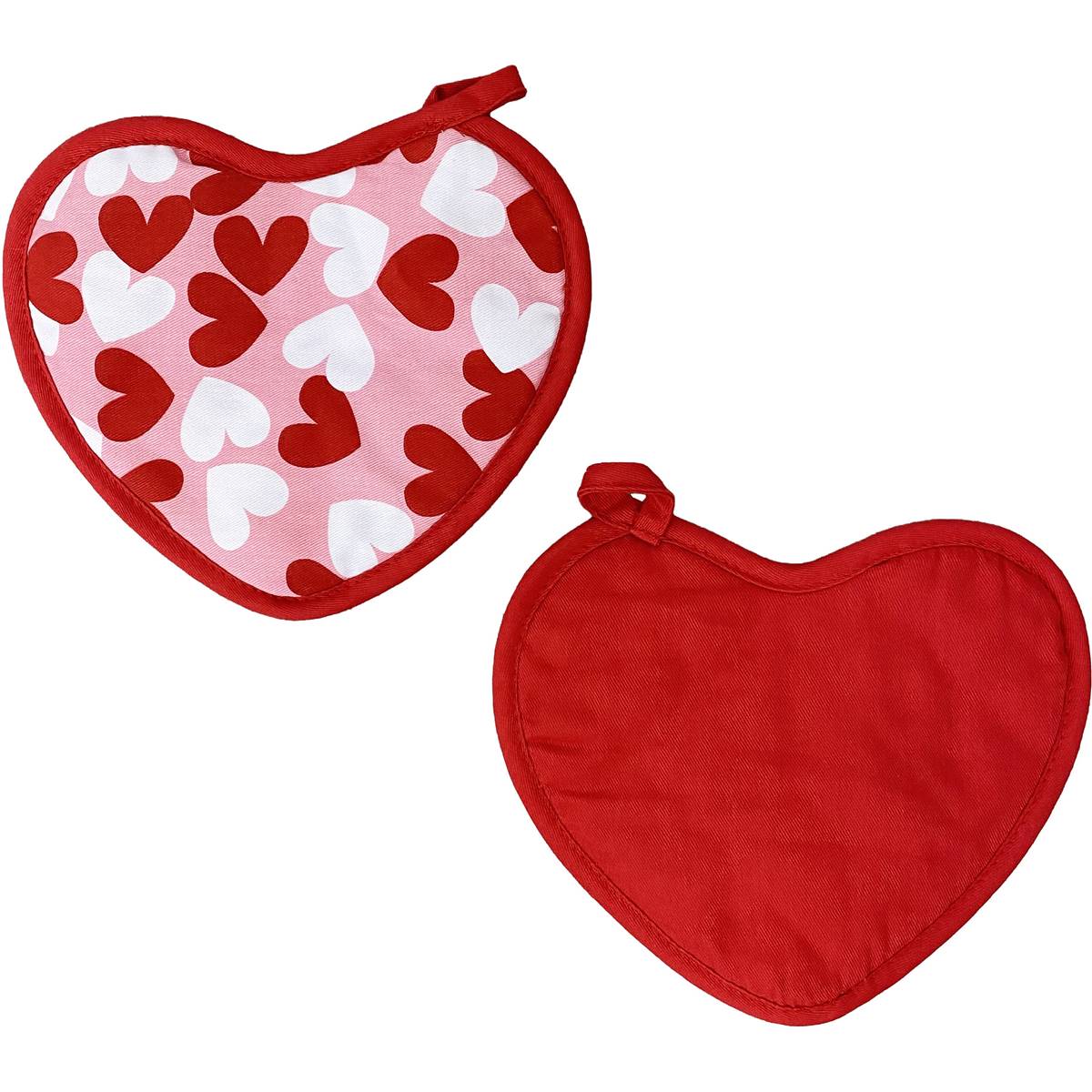 Valentine's Day Oven Glove & Pot Holder Set Each Woolworths