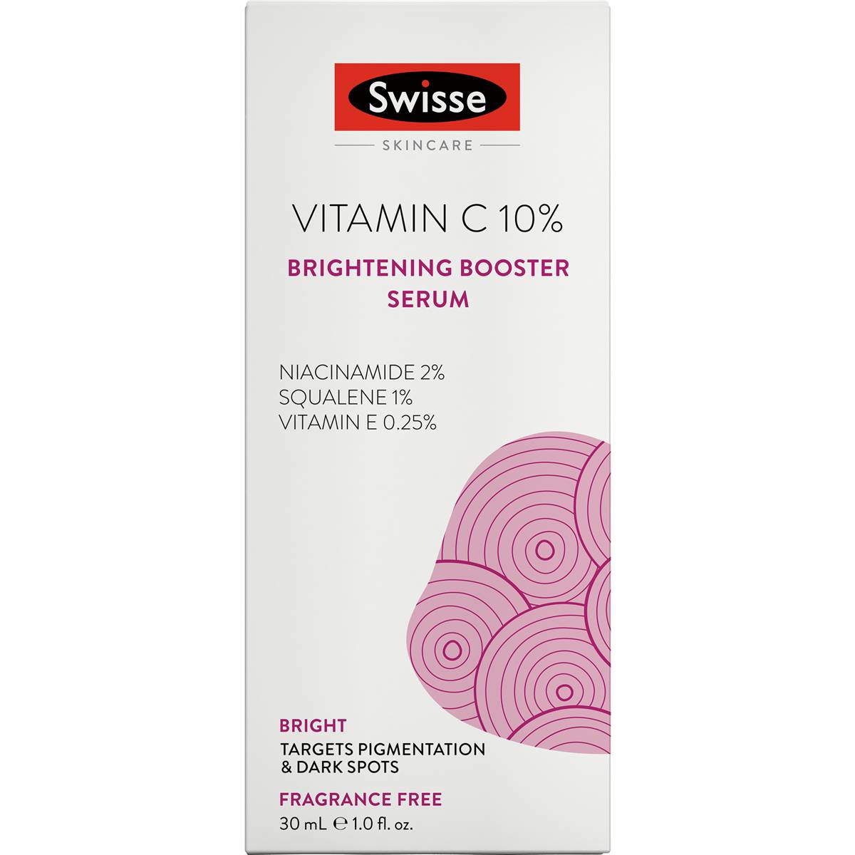 Swisse Vitamin C Brightening Booster Serum 30ml Woolworths