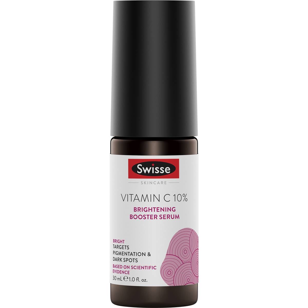 Swisse Skincare Vitamin C 10 Bright Booster Serum For Dark Spots 30ml