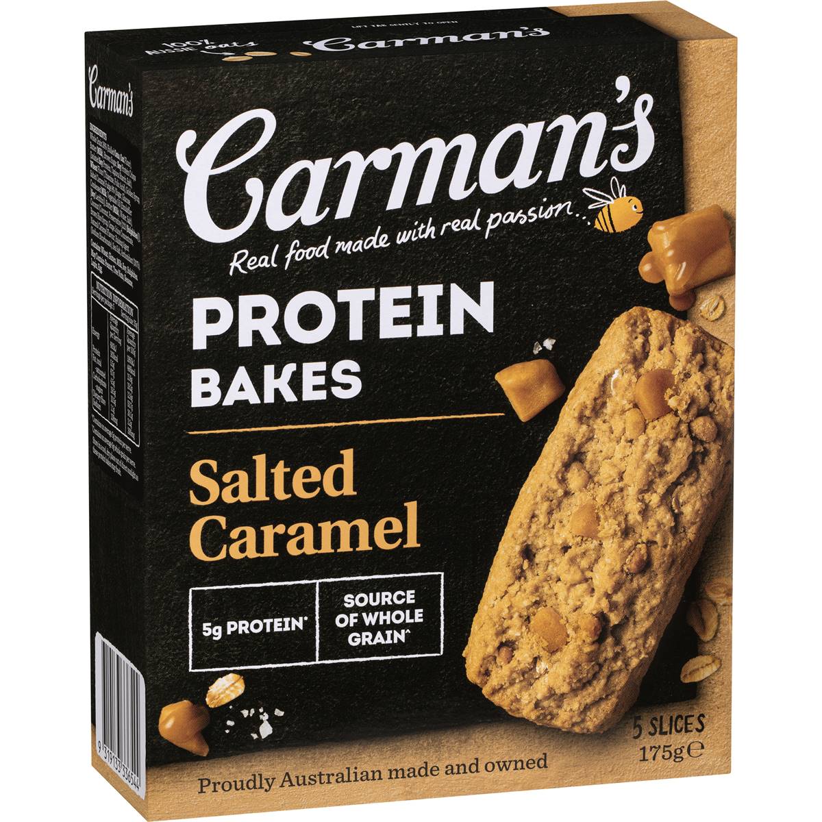 Carman's Protein Bakes Salted Caramel