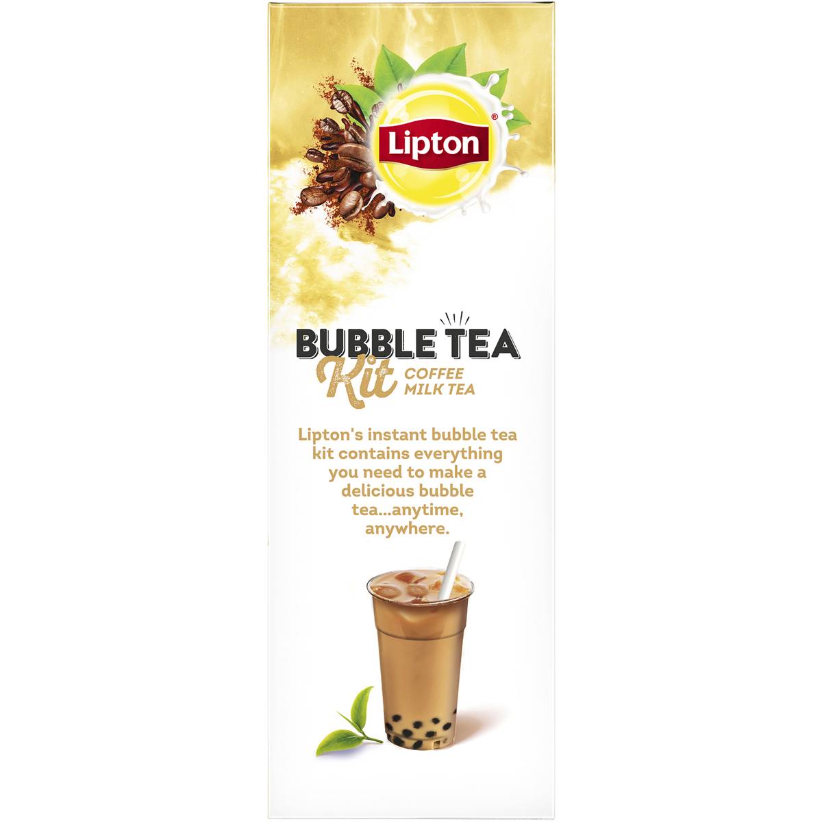 Lipton Bubble Tea Kit Coffee Milk Tea 5 Pack Woolworths