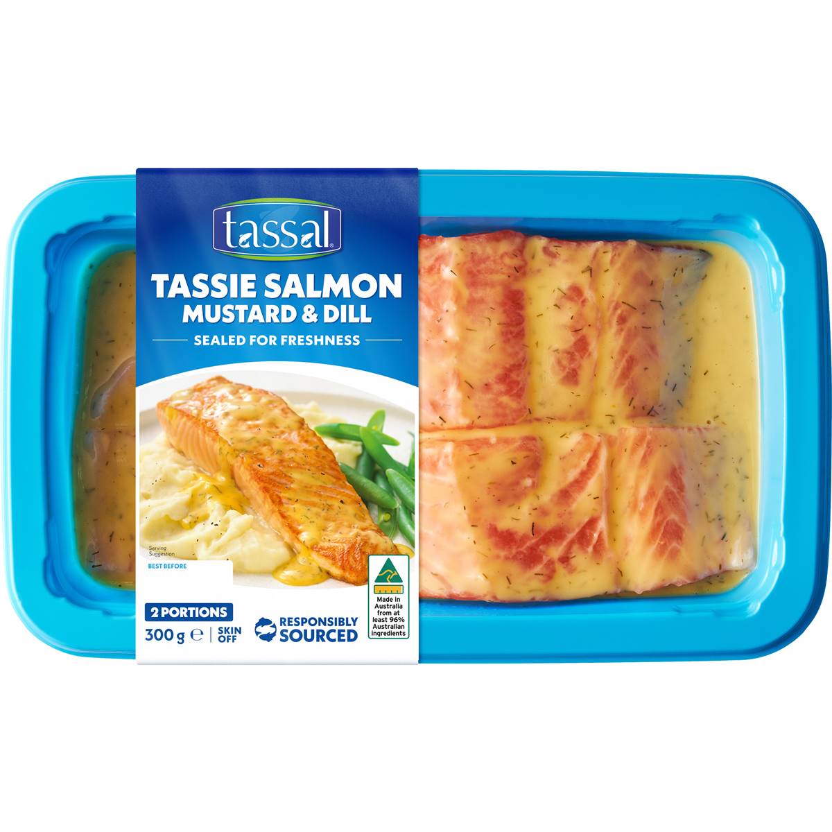 Tassal Salmon Mustard & Dill 300g Woolworths