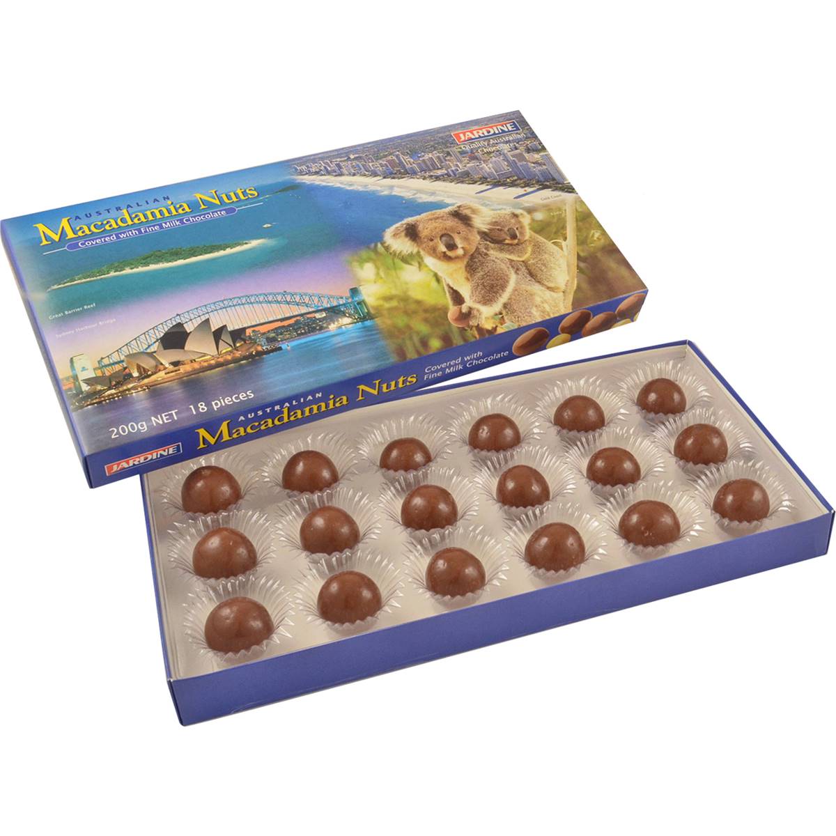Jardin Chocolate Coated Macadamias Tropical