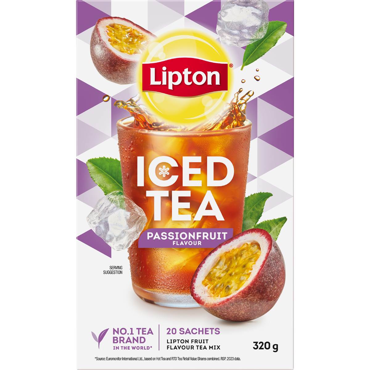 Lipton Iced Tea Passionfruit Sachets 20 Pack Woolworths