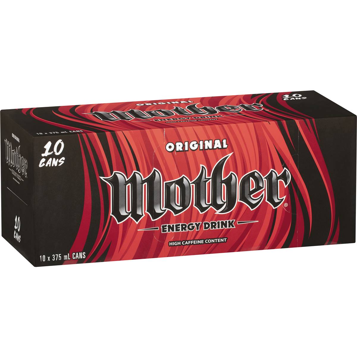 Mother Energy Drink Original Cans 375mlx 10 Pack Woolworths