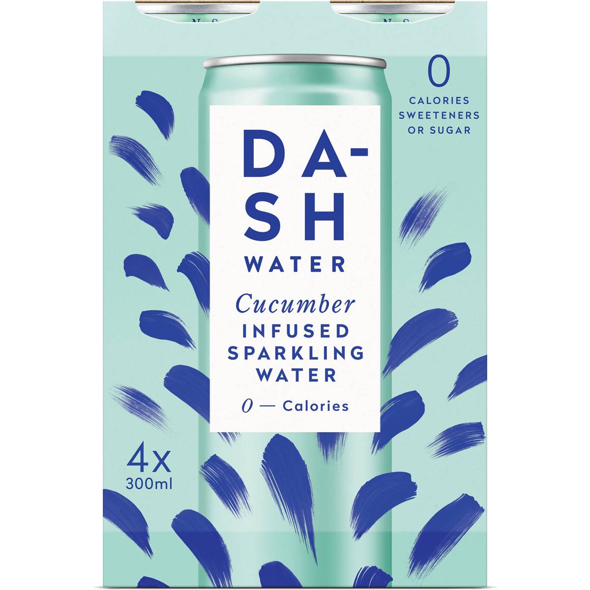 Dash Water Cucumber Infused Sparkling Water 300ml X4 Woolworths