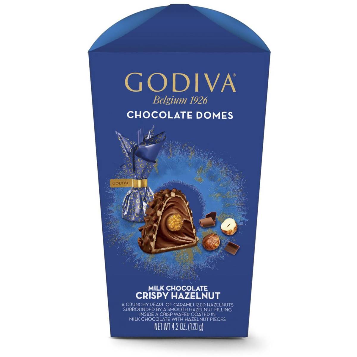 Godiva Godiva Domes Crispy Hazelnut