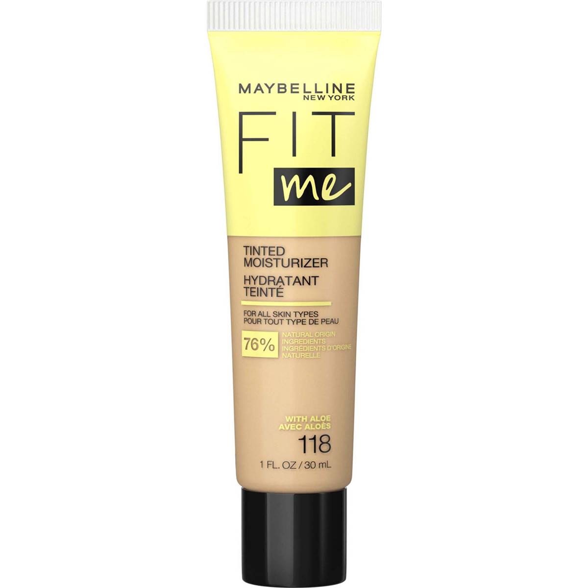 Maybelline Fit Me Tinted Moisturiser 118 30ml | Woolworths