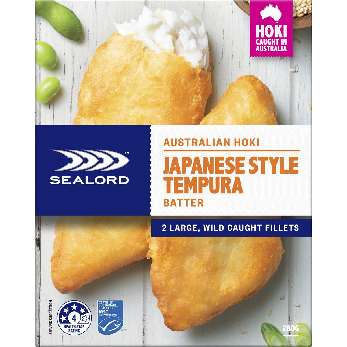 Sealord Australian Hoki Japanese Style Tempura Batter 2 Pack Woolworths
