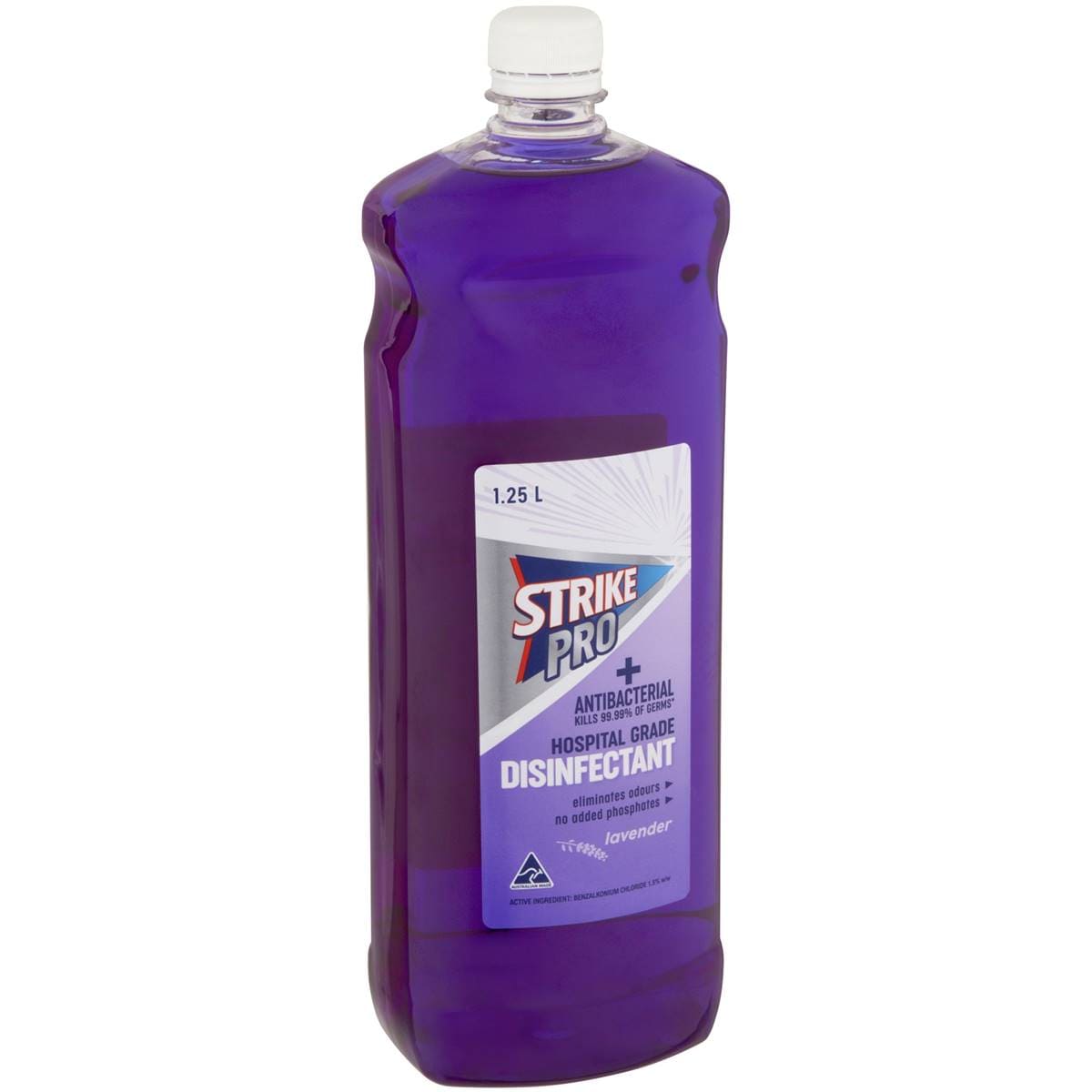 Strike Pro Disinfectant Lavender Hospital Grade 1.25l Woolworths