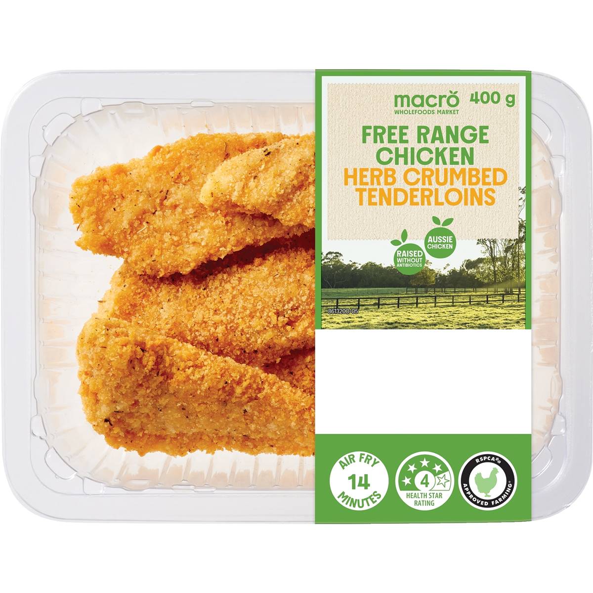 Macro Free Range Chicken Breast Tenders 400g Woolworths
