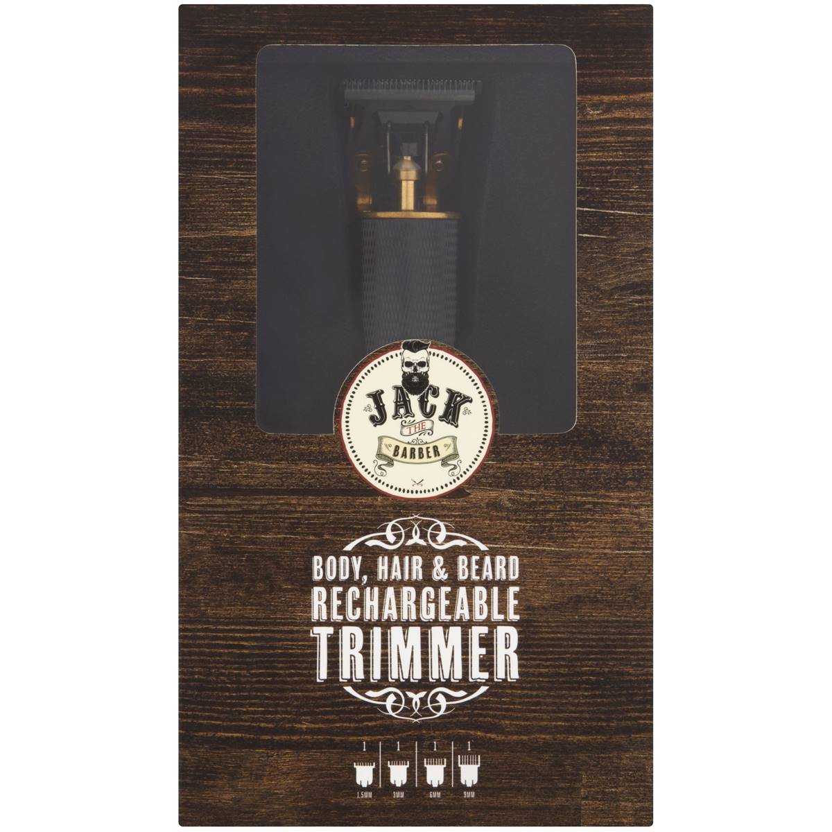 Jack The Barber Jack The Barber Hair & Beard Rechargeable Trimmer Each
