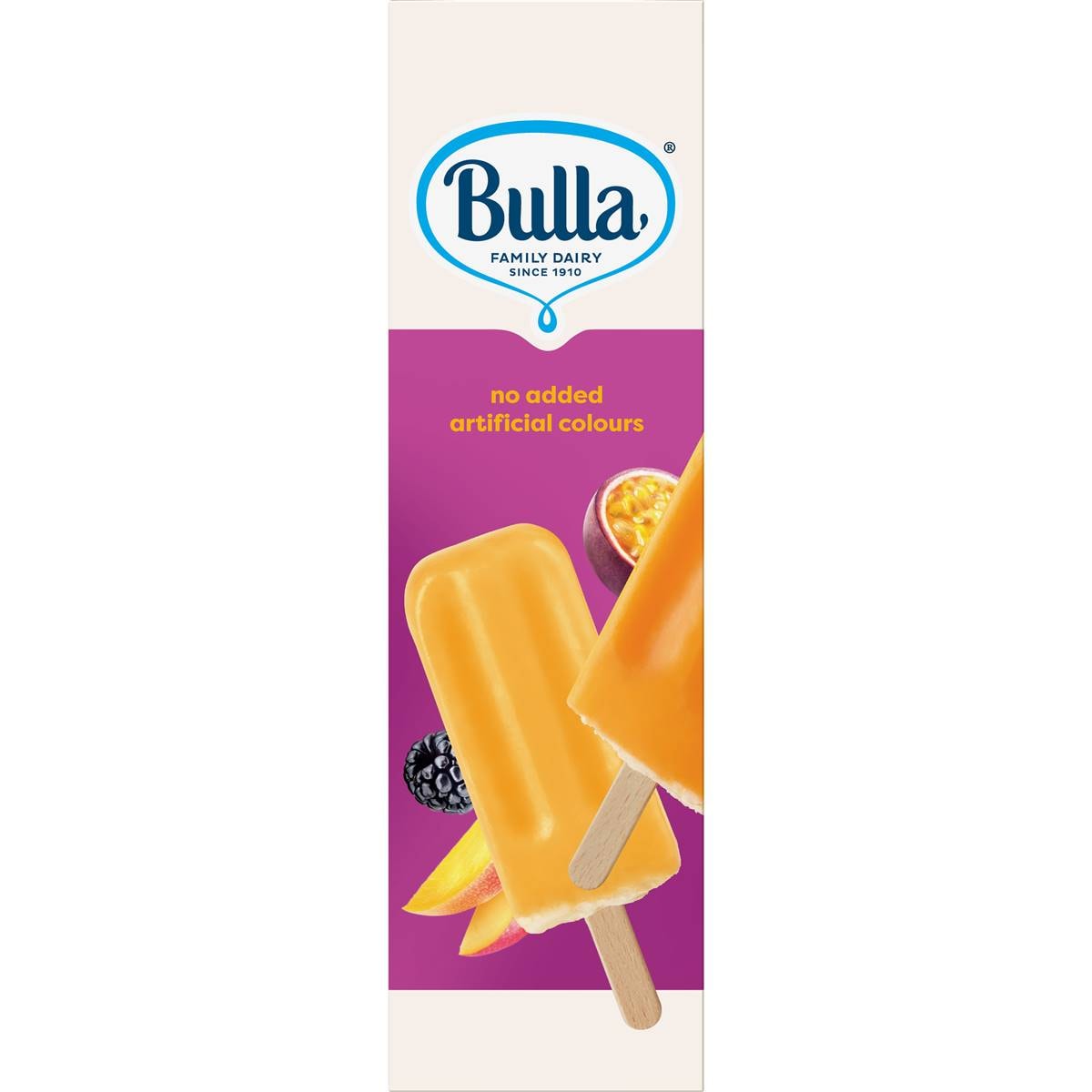 Bulla Splits Ice Cream Wildberry Orange Tropical 10 Pack Woolworths