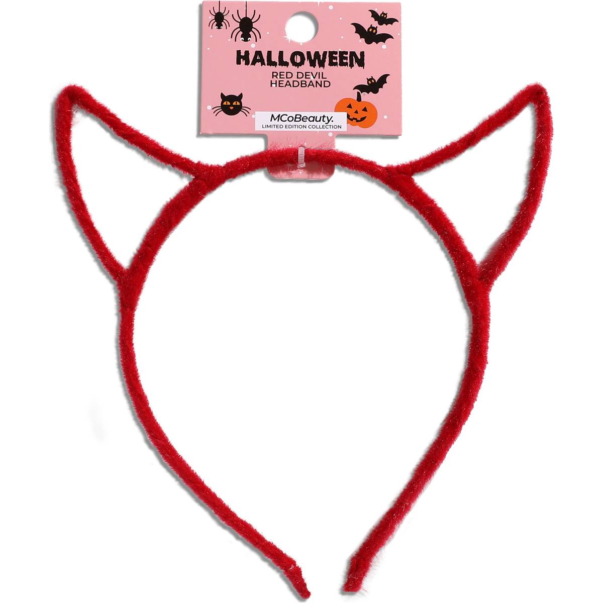 Black Devil Horns Headband Demon Headpiece For Women Halloween Cosplay