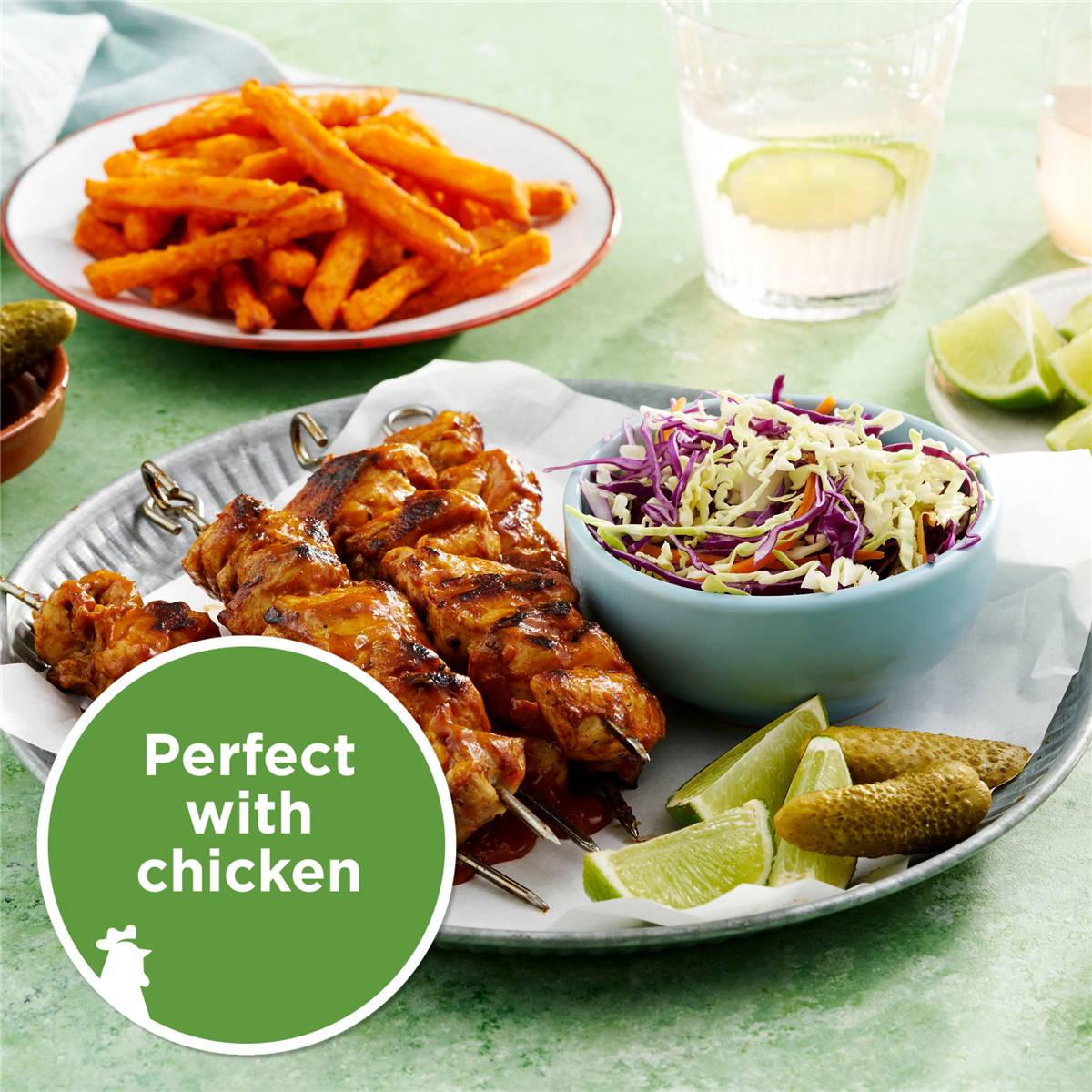 Chicken Tonight Louisiana Style Bbq Chicken Skewers Pouch 220g Woolworths