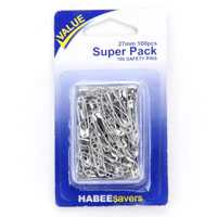 Habee Savers Safety Pins Super 27mm