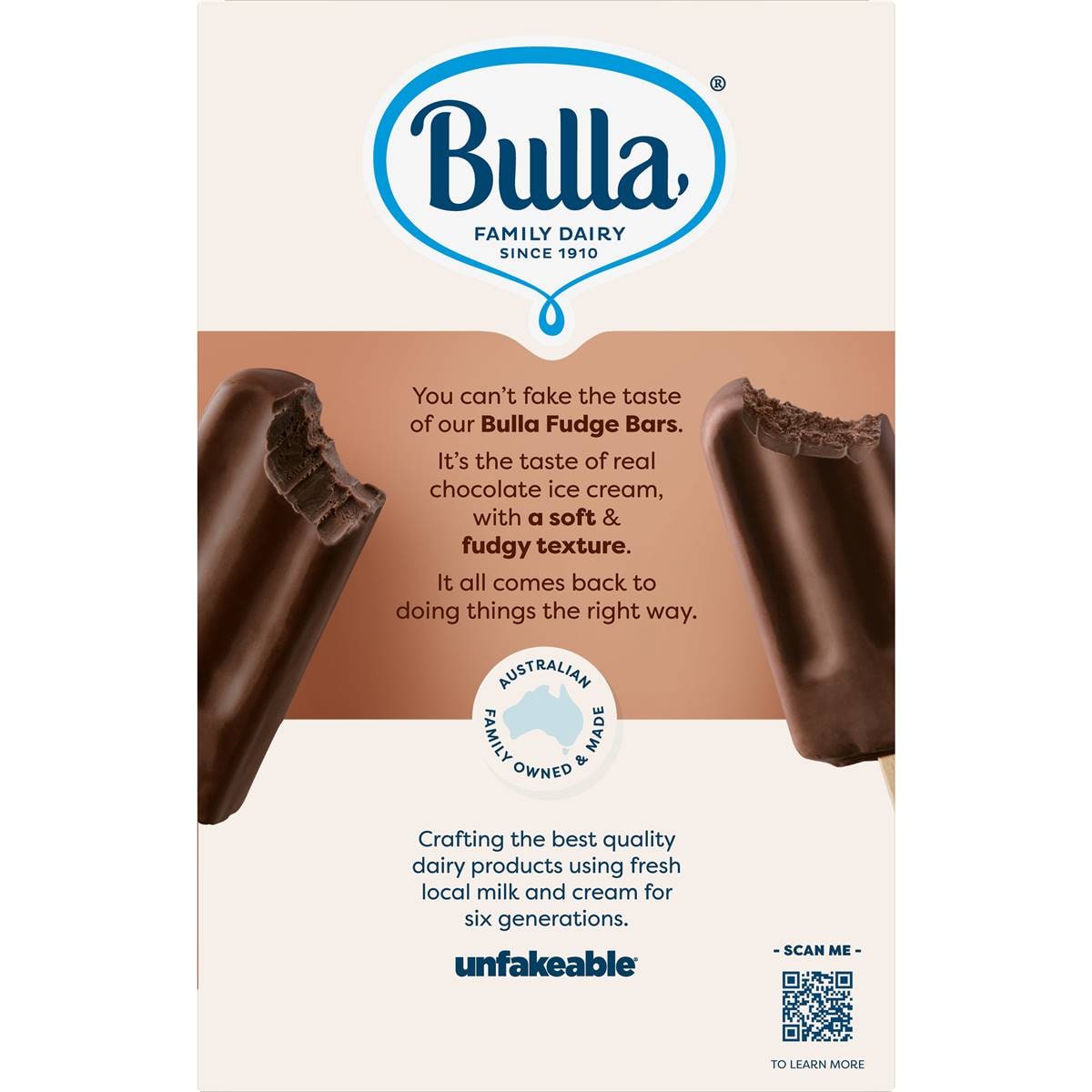 Bulla Fudge Bars 8 Pack Woolworths