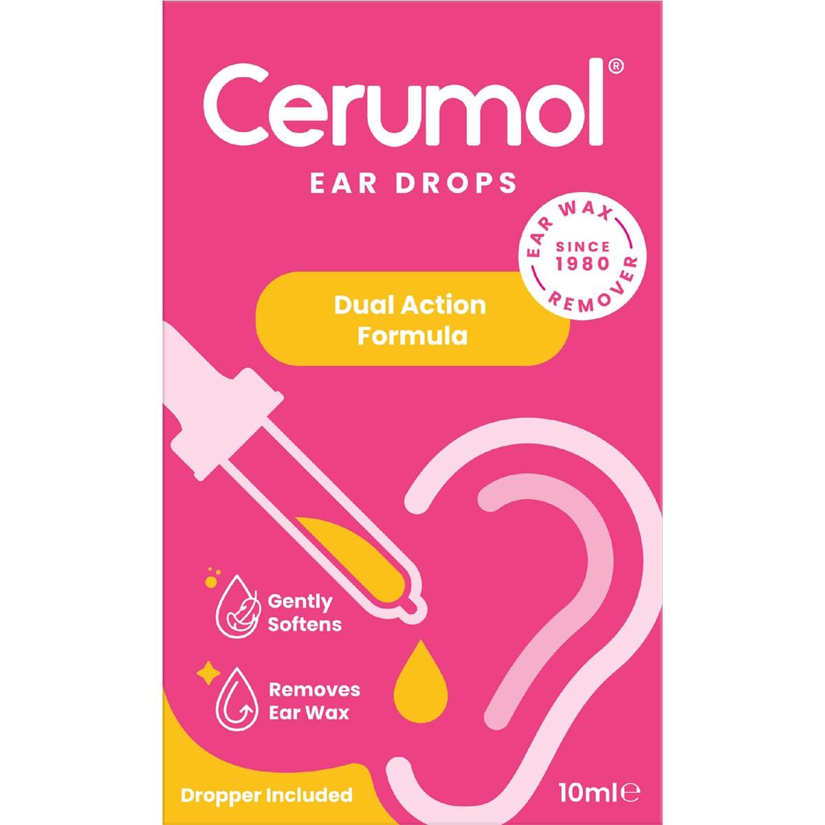 Cerumol Wax Removal Ear Drops 10ml Woolworths