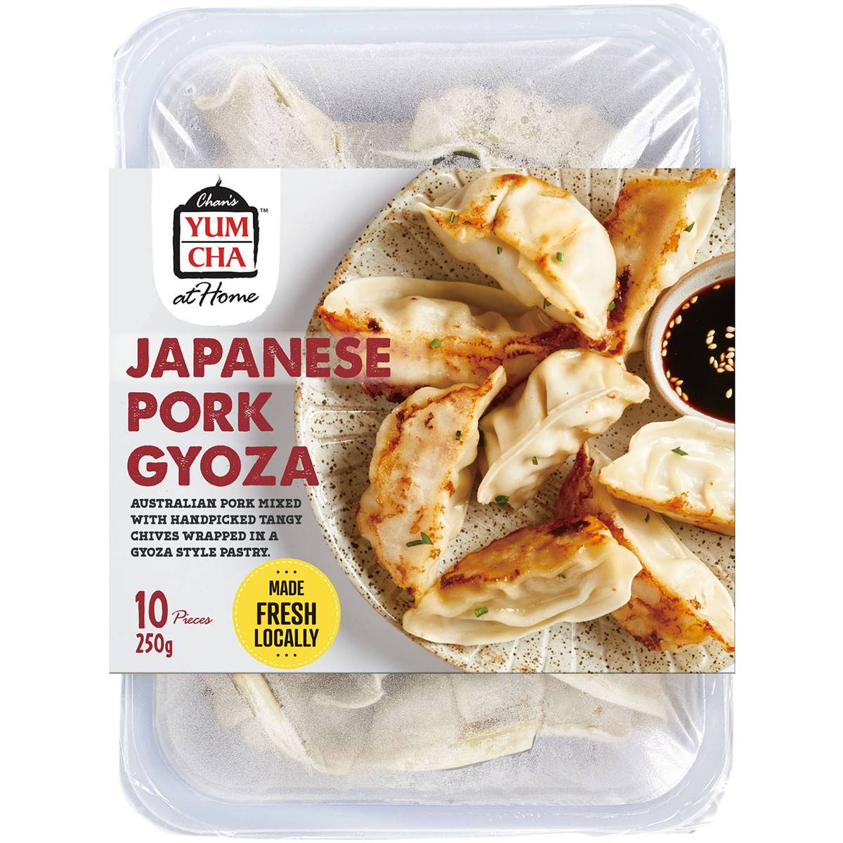 Chan's Yum Cha Pork & Chive Gyoza 250g Woolworths