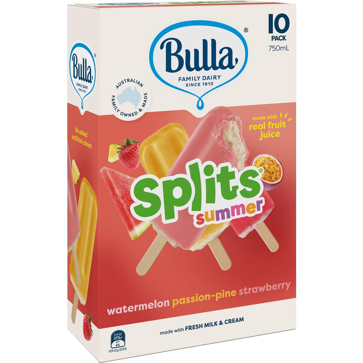 Bulla Splits Summer Variety Sticks 