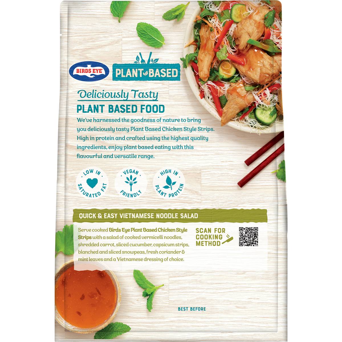 Birds Eye Plant Based Chicken Strips 200g Woolworths
