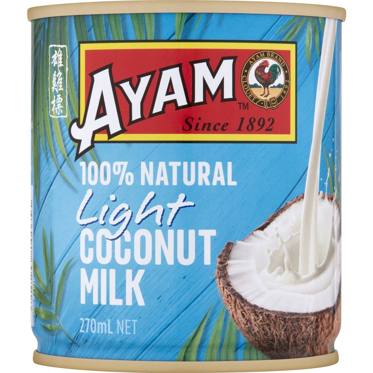 Ayam Coconut Milk Light 270ml Woolworths