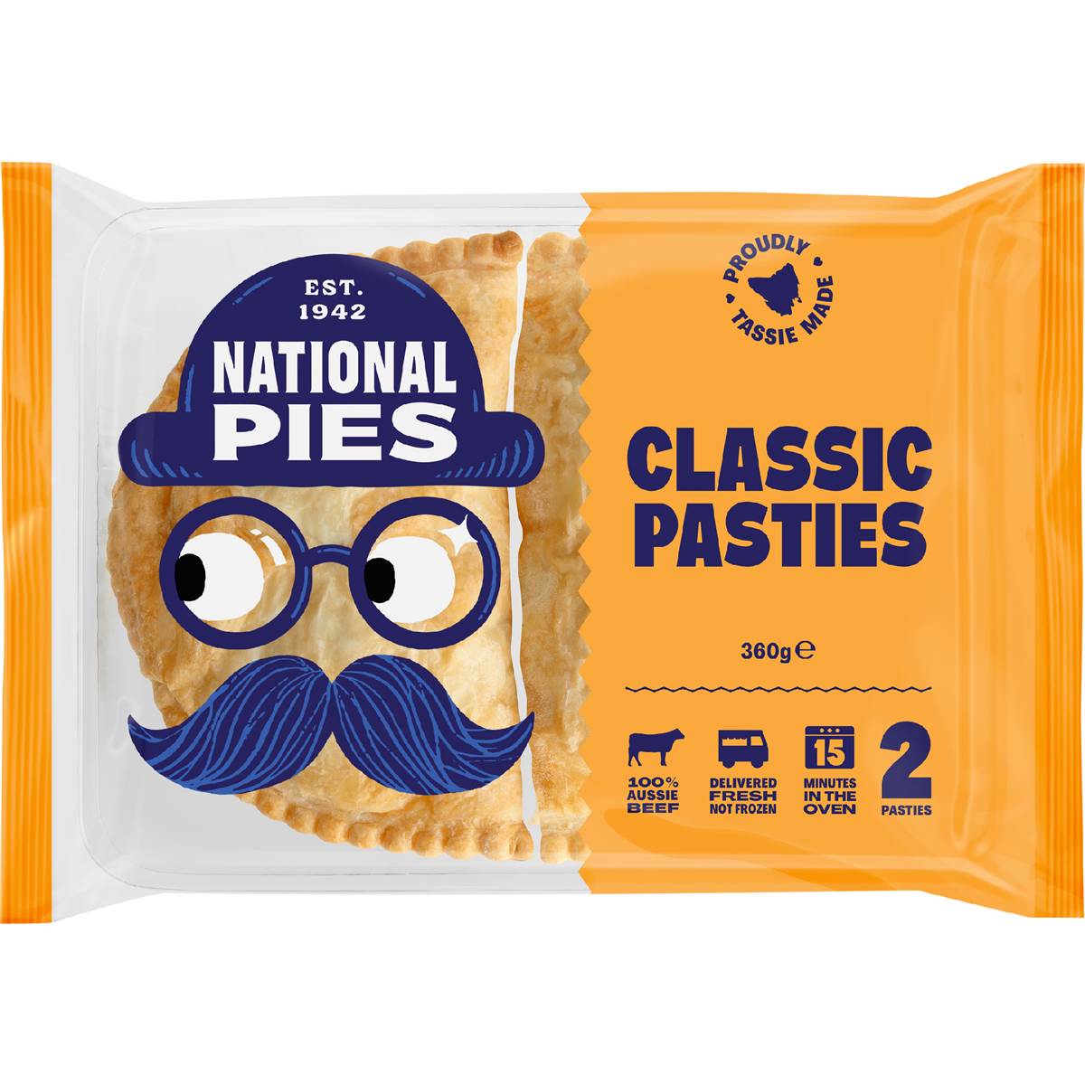National Pies Pasties Chilled Meal 2 Pack Woolworths