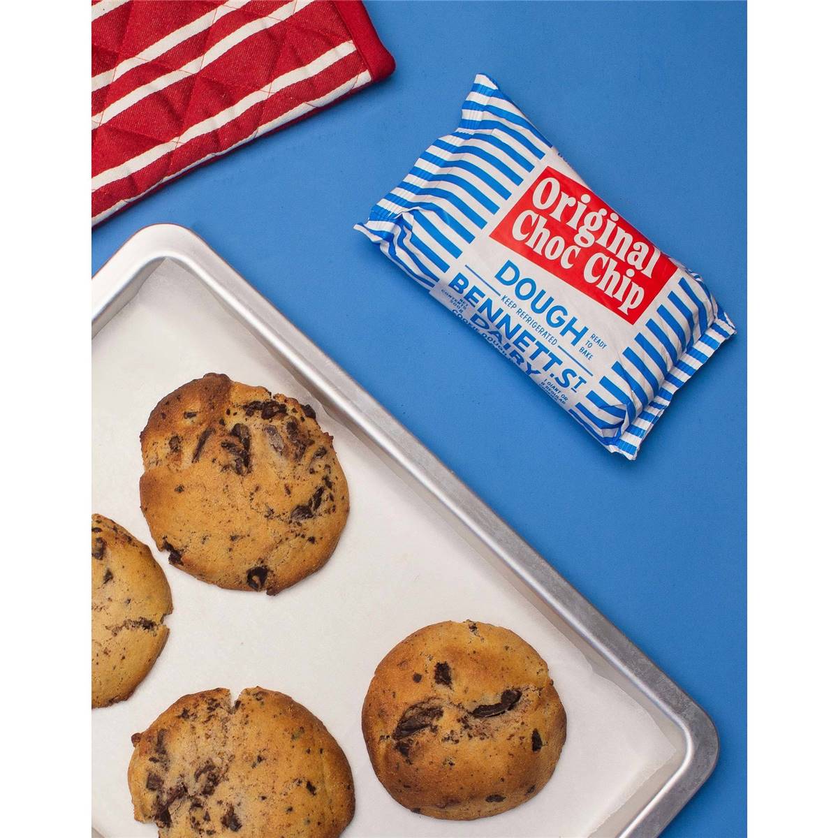 St Dairy Original Choc Chip Cookie Dough 500g Woolworths